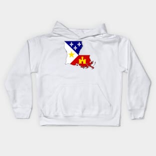 Cajun Louisiana Kids Hoodie